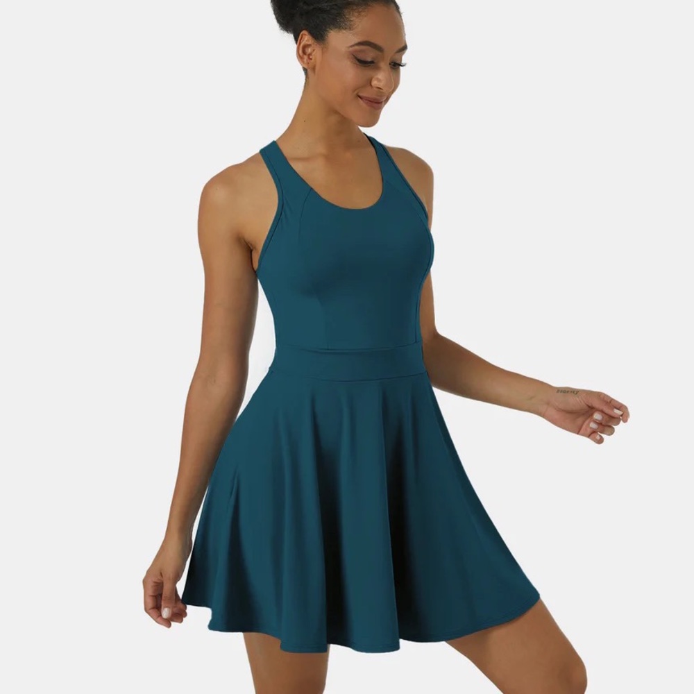 Brand New Halara Dress in Oxford Blue.